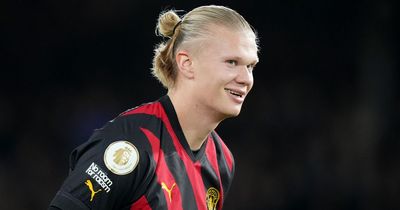 Erling Haaland surpasses Lionel Messi to break two more records in Man City win vs Leeds