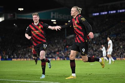 Erling Haaland helps Manchester City to comfortable victory
