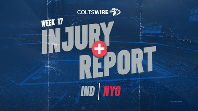 Colts vs. Giants: Initial injury report for Week 17