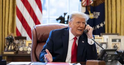 Donald Trump didn't know schedule was made public until last weeks of presidency