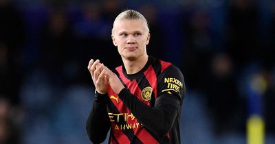 Man City boss Pep Guardiola makes ominous Erling Haaland prediction for Premier League