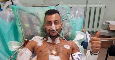 Brit soldier vows to return to Ukraine as soon as he's 'rebuilt' after horror injuries