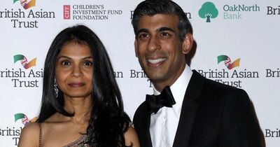 Inside Rishi Sunak's Downing Street flat as PM and wife upgrade to opulent curtains and jewel coloured sofas