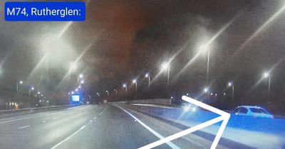 Suspected drink driver caught driving in wrong direction on Lanarkshire's busy M74