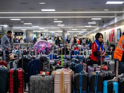 Unclaimed luggage piles up at airports following Southwest cancellations