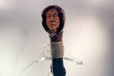 Jack the Ripper detective had mysterious face etched into his walking stick