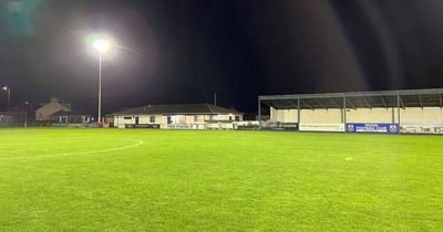 Troon FC set to make history as switch is flicked on Portland Park floodlights