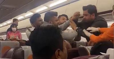 Passengers spark terror as five throw punches during heated row on international flight