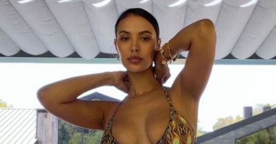 New Love Island host Maya Jama stuns in bikini as she prepares to jet off to South Arica
