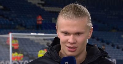 Erling Haaland sends warning to Premier League rivals about goalscoring plans