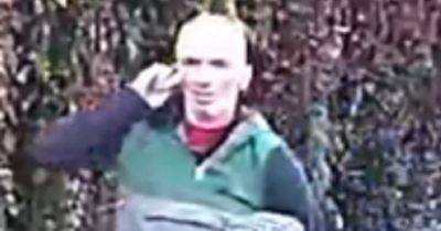 Police issue CCTV image of man they want to speak to after reports person defecated in garden