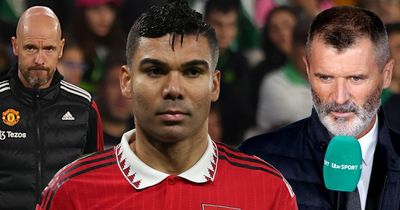 Casemiro proves Roy Keane wrong after disagreeing with him over Erik ten Hag decision