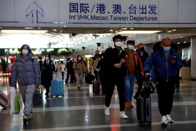 UK government considers Covid testing travellers from China amid virus surge