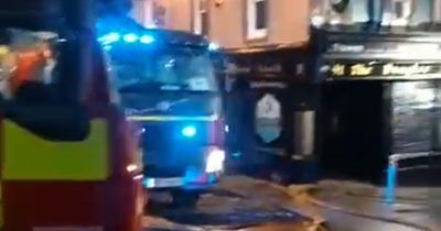 Derry city centre bar damaged in blaze attended by five fire crews