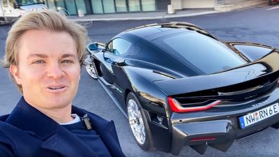 Watch Nico Rosberg Go Flat Out In His Rimac Nevera, Then Get Locked Out Of It