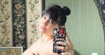 Model Daisy Lowe strips totally nude to show off 23 week baby bump