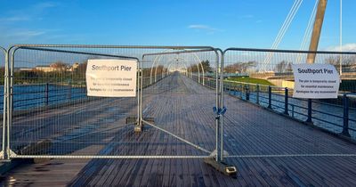Anger as Southport Pier remains shut over safety fears