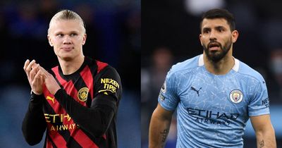 Sergio Aguero tips Man City superstar Erling Haaland to break numerous records