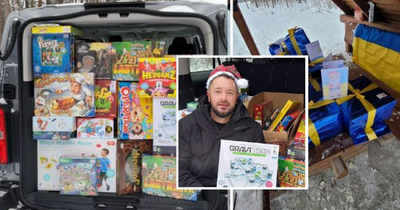 Scot saved Christmas for 600 orphans who fled Ukraine by delivering gifts from Santa
