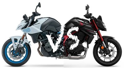 Spec Showdown: Suzuki GSX-8S Vs. Honda CB750 Hornet