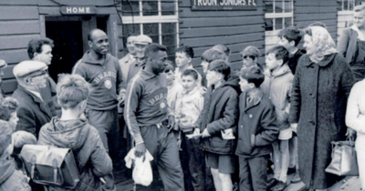 Pele remembered by junior football team as 'greatest to ever have graced' Scots club's pitch