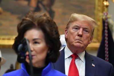 Former transportation secretary Elaine Chao tells media to stop repeating Trump’s racist nickname for her