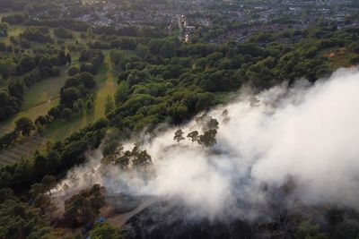 Summer wildfires in England in 2020, 2021 and 2022, by fire service