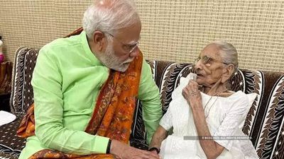 PM Narendra Modi's mother Heeraben Modi passes away at 100