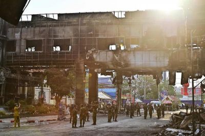 Rescuers scour gutted Cambodian casino
