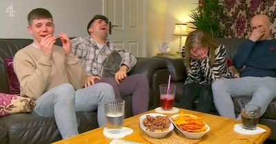 Former Gogglebox stars Joe and George Baggs show off their 'secret' brother who has famous look alike