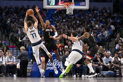 Takeaways: Luka Doncic outduels Jalen Green, Mavs out-run Rockets