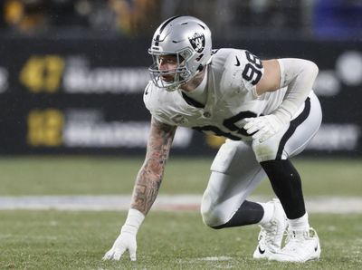 Brock Purdy places Raiders DE Maxx Crosby in conversation with Aaron Donald, JJ Watt