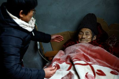 Rural residents worry for elderly as COVID rips across China