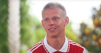 Oleksandr Zinchenko on Arsenal star he's delighted he doesn't have to face - "Thank god"