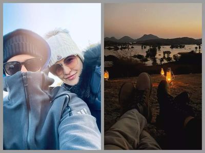 Vicky Kaushal and Katrina Kaif end 2022 on a romantic note; share new photos from their Rajasthan vacay