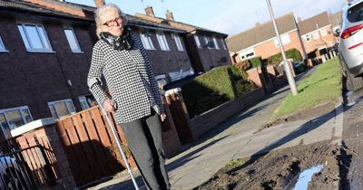 Gateshead resident fed up of 'depressing and disgusting' mud problem in Leam Lane street