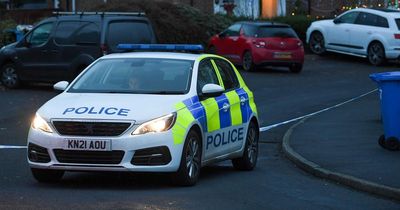 Investigations continue at scene of shooting on estate with cordon in place