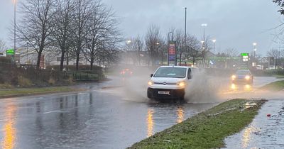 Severe flooding across Ayrshire as A78 closed and pumps deployed