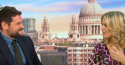 GMB's Charlotte Hawkins forces co-host Gordon Smart to change tie minutes into show