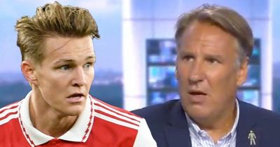 Martin Odegaard leaves Paul Merson red-faced with response to his "lazy" insult