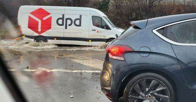 Edinburgh weather: Bypass closes due to flooding leaving motorists stranded