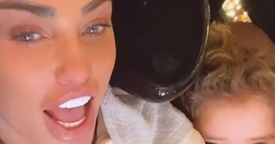 Katie Price brands daughter Bunny a 'mini me' as they take joint trip to the salon