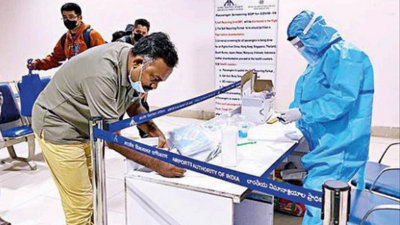 'People transiting from a high risk country without crossing immigration don't need negative RT-PCR report to enter India’