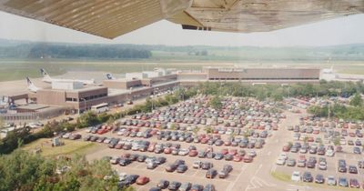 Incredible throwback picture shows Edinburgh Airport in the 1990s