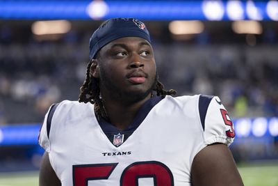 Texans OL coach George Warhop still sees G Kenyon Green as ‘work in progress’