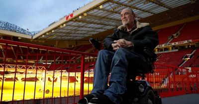 Manchester United Disabled Supporters' Association secretary Chas Banks awarded MBE