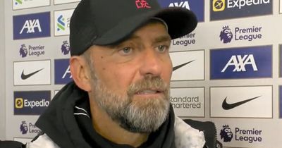 Jurgen Klopp reveals Liverpool star played despite injury in warm-up before Leicester