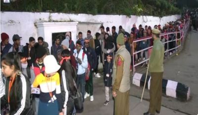 J&K: Huge Rush Witnessed At Mata Vaishno Devi Shrine Ahead Of New Year