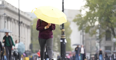 Yellow weather warning issued for parts of England and Wales over New Year's Eve