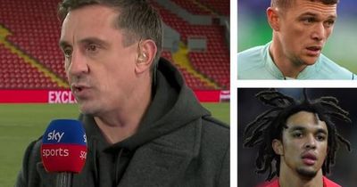 Gary Neville insists Trippier World Cup decision will have 'hit home' for Alexander-Arnold